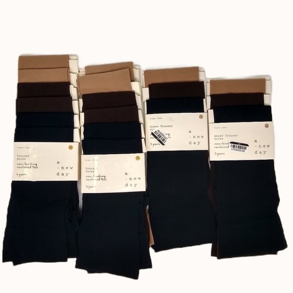 Women's, A New Day Opaque Trouser Socks